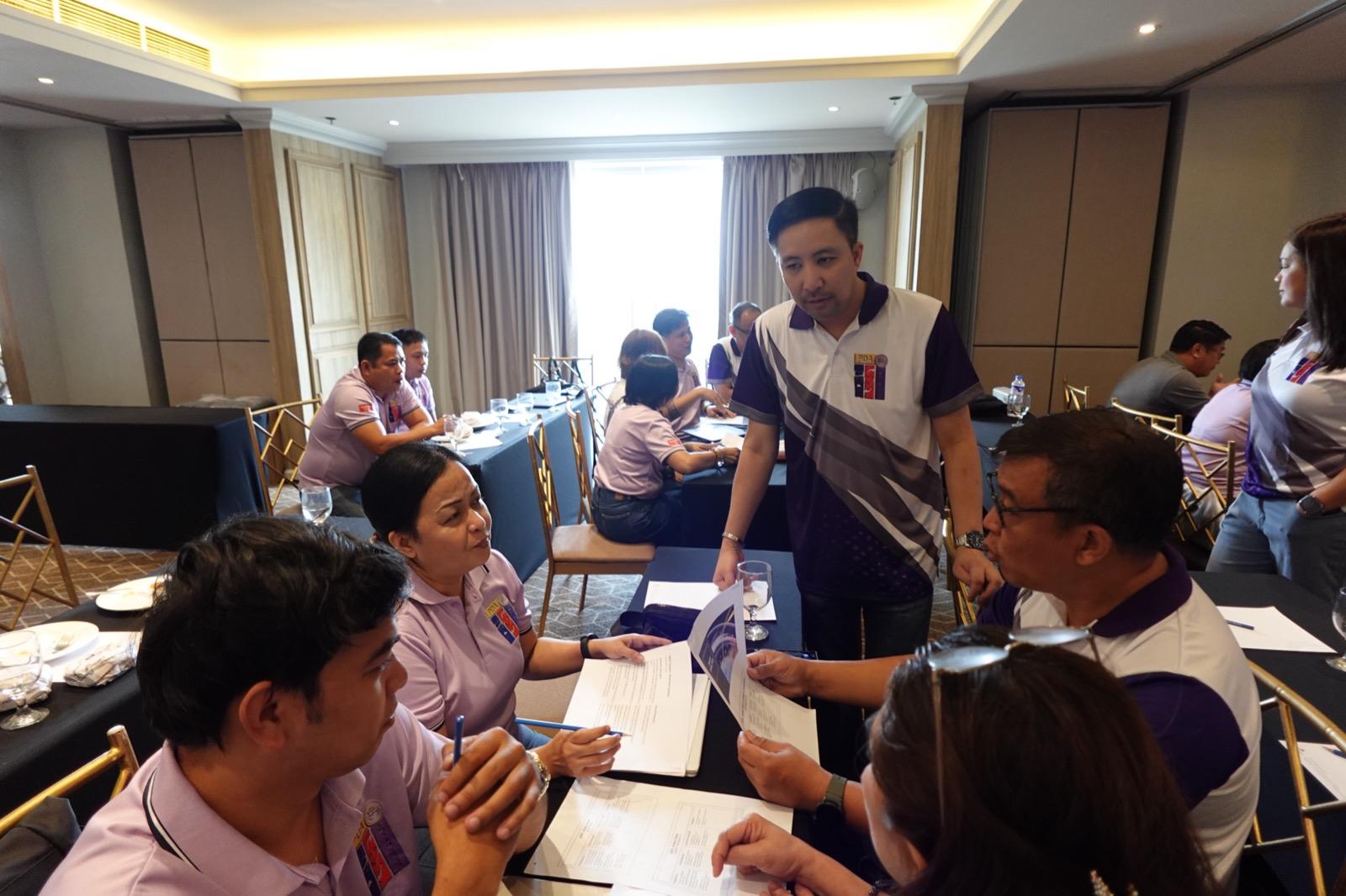 PDA Empowered Batch Hiraya officers in a working session
