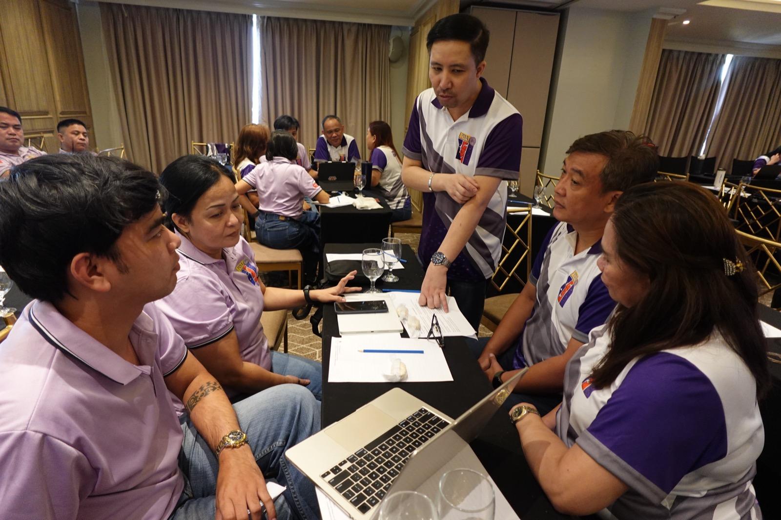 PDA Empowered Batch Hiraya officers in a working session